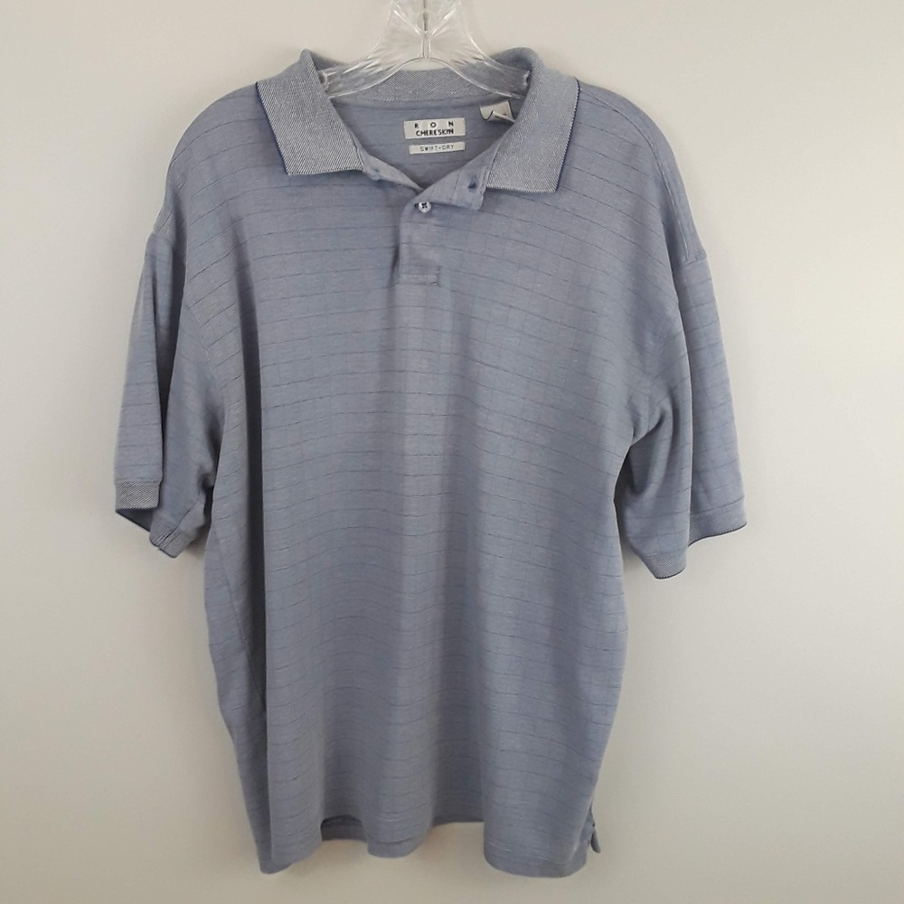Ron Chereskin Swift Dry Golf Shirt Size L
